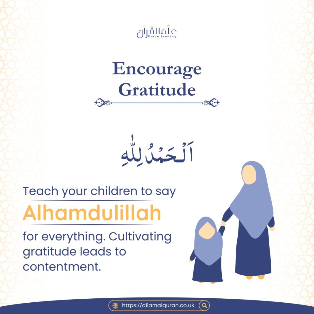 Encourage Gratitude