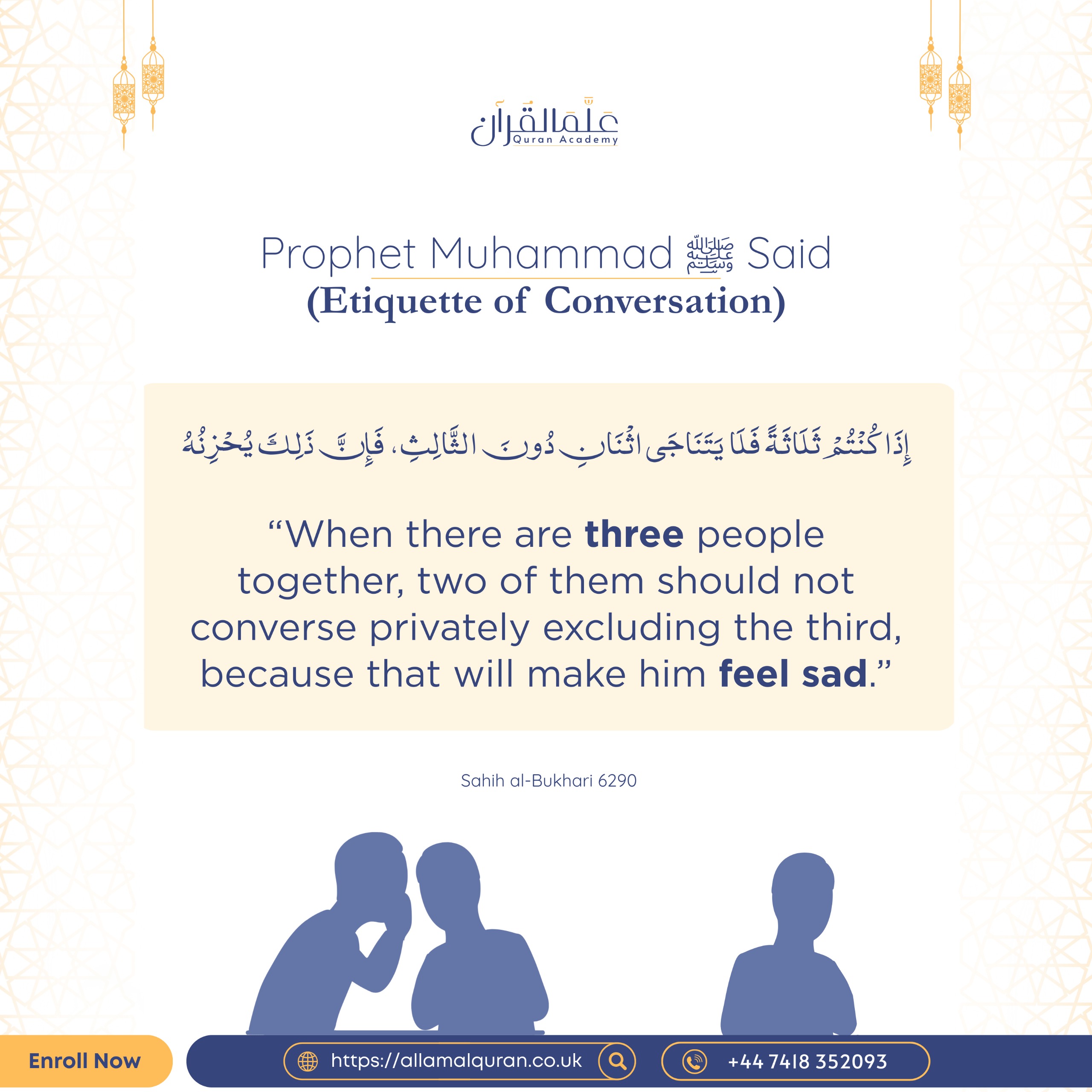 Etiquette of Conversation